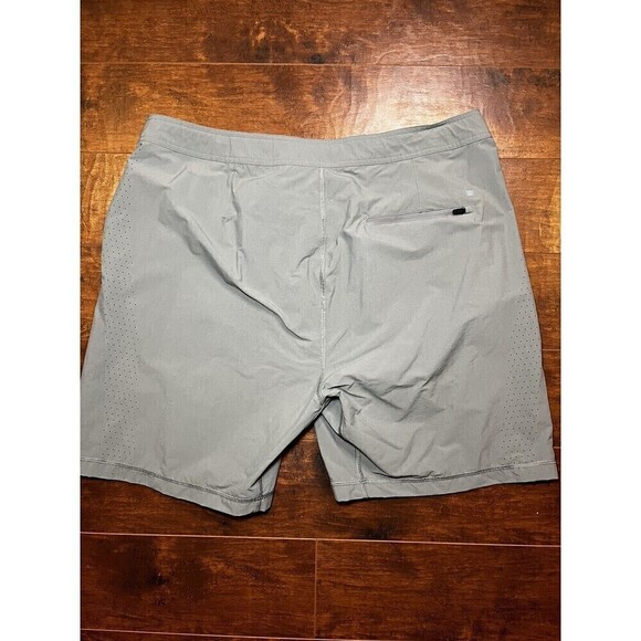 Mack Weldon Shorts Mens Gray XXL Way Active Perforated Performance Stretch - Picture 7 of 7